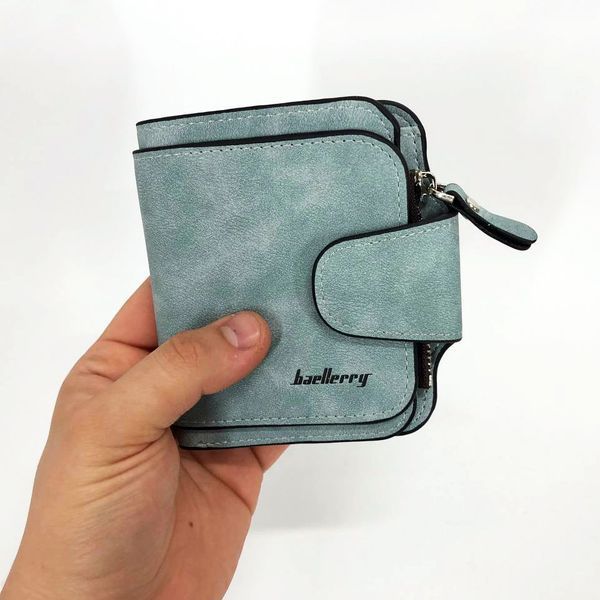 Портмоне Кошелек Baellerry Forever Mini N2346, небольшой женский кошелек в подарок. Цвет: голубой ws78861-1 фото