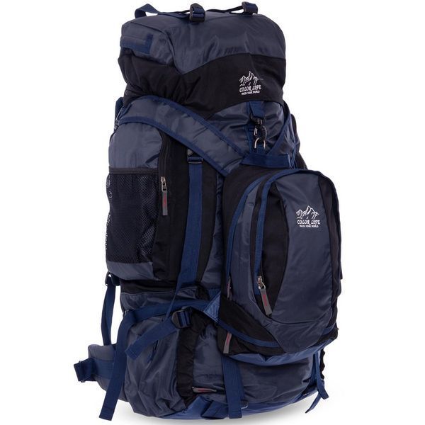 Рюкзак туристический 2в1 COLOR LIFE 159 90+10л цвета в ассортименте 159 фото