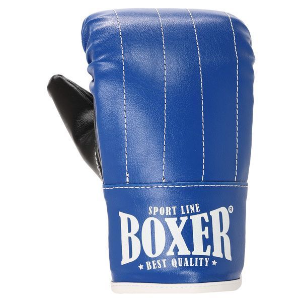 Снарядные перчатки-блинчики для бокса искусственная кожа BOXER 2015 размер L цвета в ассортименте L 2015 фото