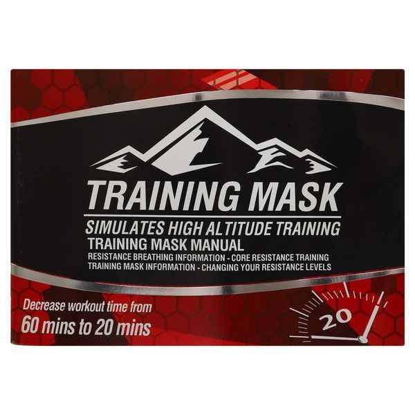Маска тренировочная дыхательная для кроссфита Training Mask SP-Sport FI-6214 черный FI-6214 фото