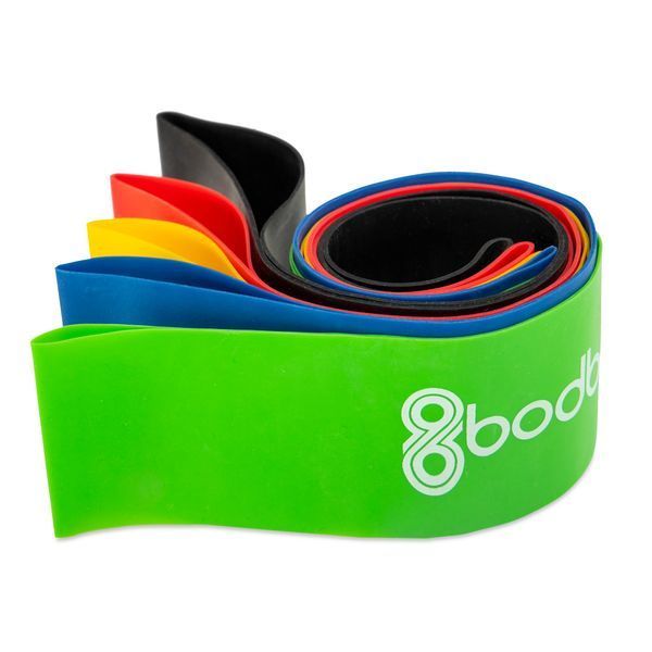 Набір резинок для вправ стрічки опору LOOP BANDS Bodbands FI-6318 5шт кольори в асортименті FI-6318 фото