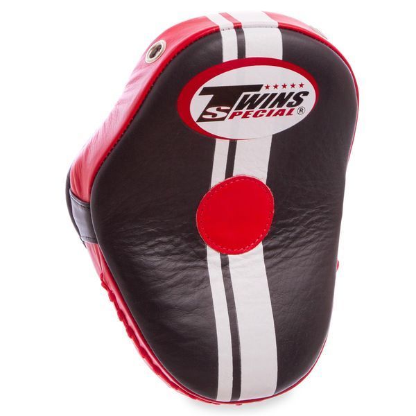 Лапа боксерская изогнутая тренировочная кожа TWINS PML14 27x20x10см 1штука цвета в ассортименте Левая PML14 фото