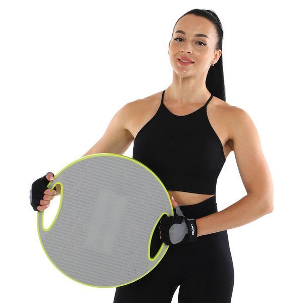 Диск балансировочный балансборд BALANCE BOARD Zelart FI-9664 42х9см салатовый-серый FI-9664 фото