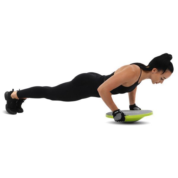Диск балансировочный балансборд BALANCE BOARD Zelart FI-9664 42х9см салатовый-серый FI-9664 фото