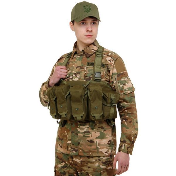 Разгрузочный жилет с подсумками Military Rangers ZK-V-102 48х59см цвета в ассортименте ZK-V-102 фото