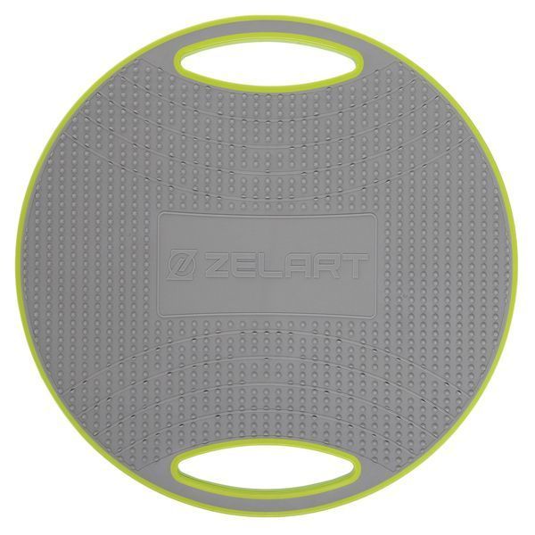 Диск балансировочный балансборд BALANCE BOARD Zelart FI-9664 42х9см салатовый-серый FI-9664 фото