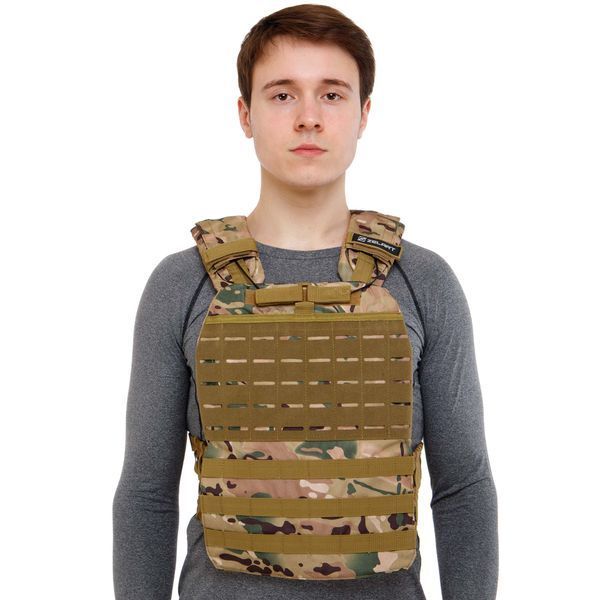 Плитоноска жилет тактический с системой быстрого сброса TACTICAL VEST Zelart TA-0900 10кг цвета в ассортименте TA-0900 фото