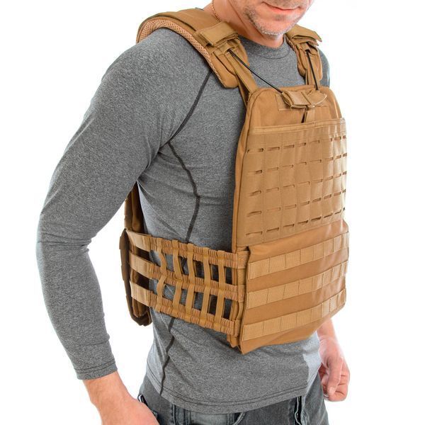 Плитоноска жилет тактический с системой быстрого сброса TACTICAL VEST Zelart TA-0900 10кг цвета в ассортименте TA-0900 фото