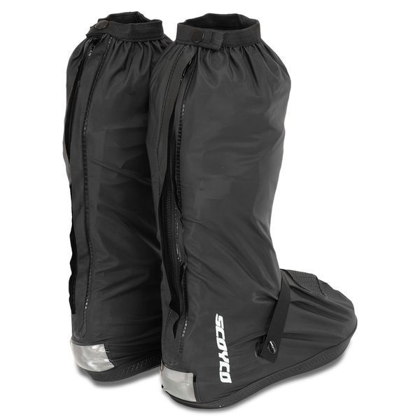 Мотобахилы дождевые SCOYCO RB02 M-2XL черный XL RB02 фото