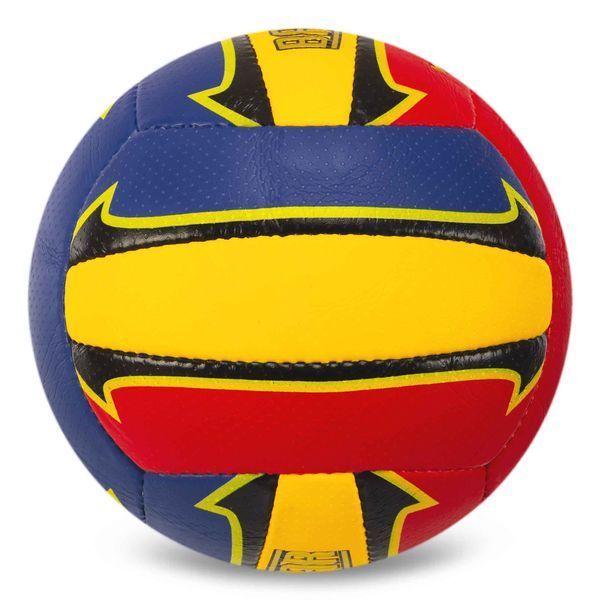 Мяч волейбольный BALLONSTAR LG0163 №5 PU бордовый-синий-желтый LG0163 фото