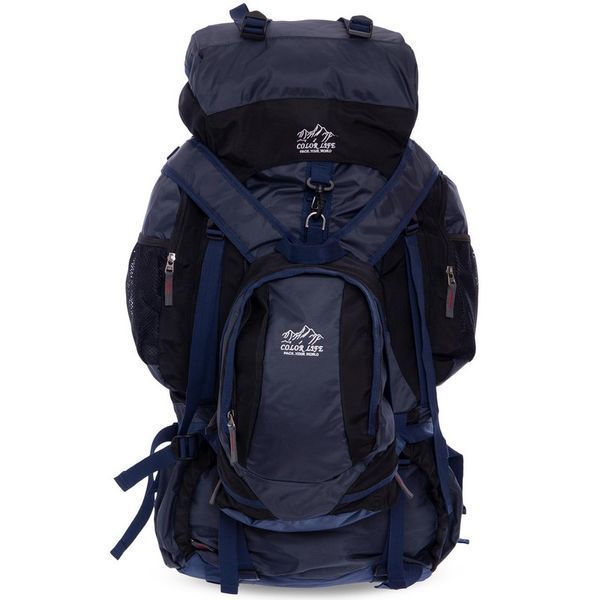 Рюкзак туристический 2в1 COLOR LIFE 159 90+10л цвета в ассортименте 159 фото
