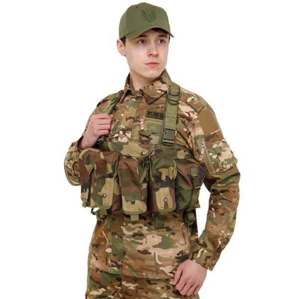 Разгрузочный жилет с подсумками Military Rangers ZK-V-102 48х59см цвета в ассортименте ZK-V-102 фото