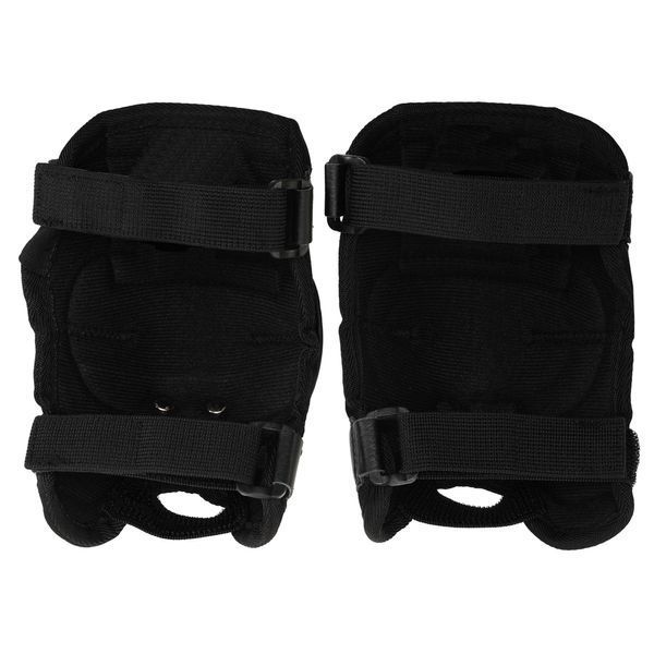 Комплект мотозащиты наколенники и налокотники PRO-BIKER M-9334 черный-желтый M-9334 фото