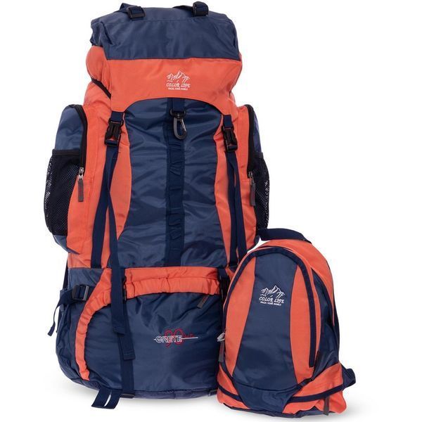 Рюкзак туристический 2в1 COLOR LIFE 159 90+10л цвета в ассортименте 159 фото