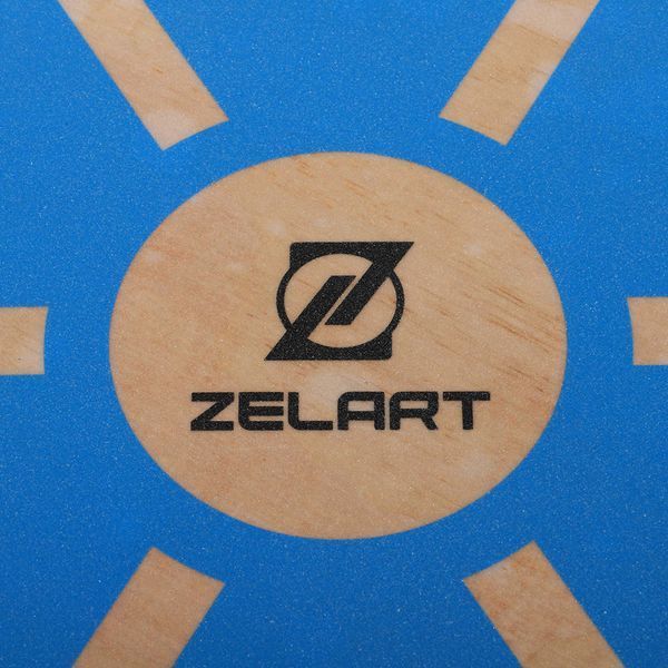 Диск балансировочный балансборд деревянный WOOD BALANCE BOARD Zelart FI-9666 39x7,5см синий FI-9666 фото