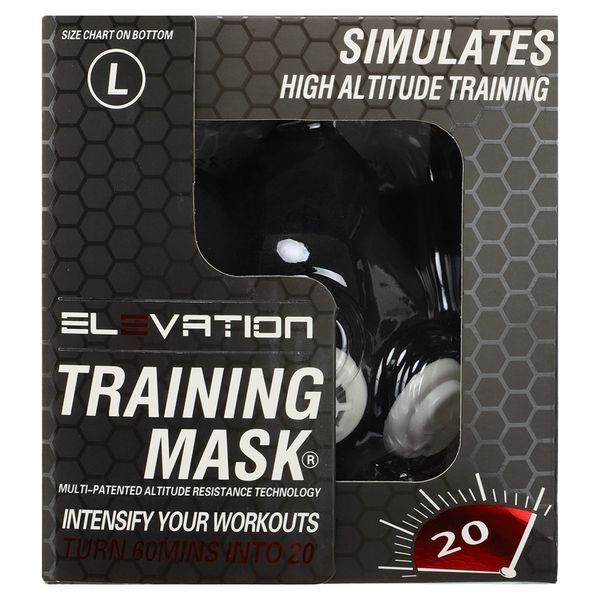 Маска тренировочная дыхательная для кроссфита Training Mask SP-Sport FI-6214 черный FI-6214 фото