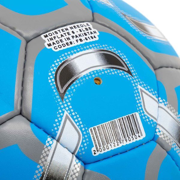 Мяч футбольный BALLONSTAR JUVENTUS FB-5194 №5 PU голубой FB-5194 фото