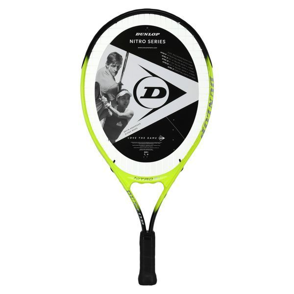 Ракетка для большого тенниса детская DUNLOP NITRO G000 HQ DL10312855 5-6лет 21' черный-желтый DL10312855 фото