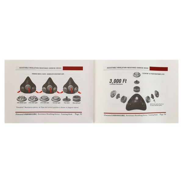 Маска тренировочная дыхательная для кроссфита Training Mask SP-Sport FI-6214 черный FI-6214 фото