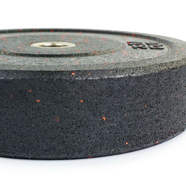 Бамперные диски из структурной резины Bumper Plates RAGGY Record TA-5126-25 51мм 25кг черный черный TA-5126-25 фото