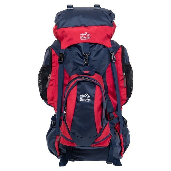 Рюкзак туристический 2в1 COLOR LIFE 159 90+10л цвета в ассортименте 159 фото