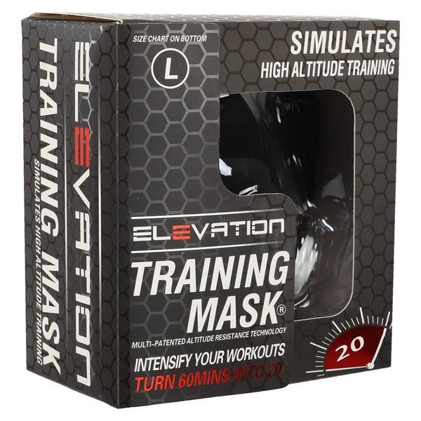 Маска тренировочная дыхательная для кроссфита Training Mask SP-Sport FI-6214 черный FI-6214 фото