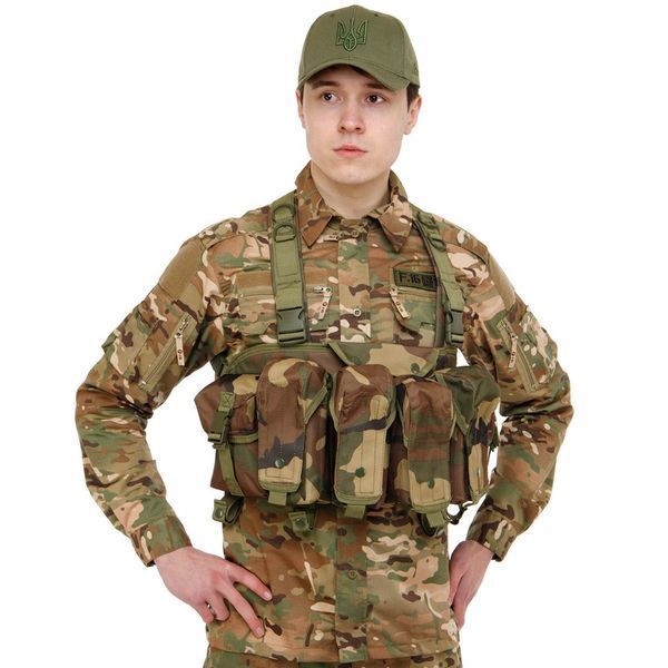 Разгрузочный жилет с подсумками Military Rangers ZK-V-102 48х59см цвета в ассортименте ZK-V-102 фото