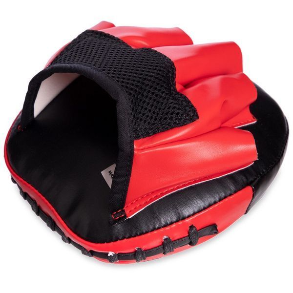 Мини-лапа боксерская изогнутая тренировочная PU MAXXMMA MP04 15x15x4см 2штуки цвета в ассортименте MP04 фото