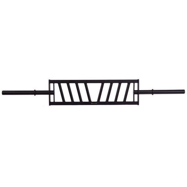 Гриф для штанги стальной швейцарский мультихват Multi Grip Swiss Bar Zelart TA-3639 длина 2,1м диаметр-28мм вес-21,5кг черный TA-3639 фото