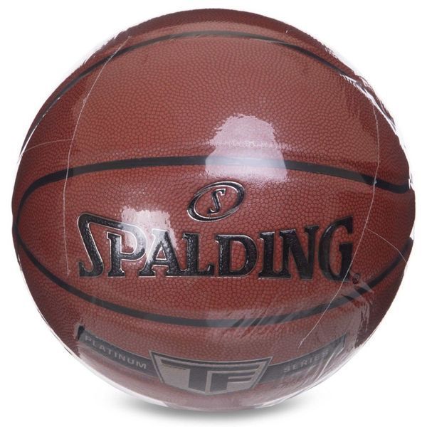 Мяч баскетбольный SPALDING 76855Y TF SILVER размер 7 оранжевый р. №7 76855Y фото