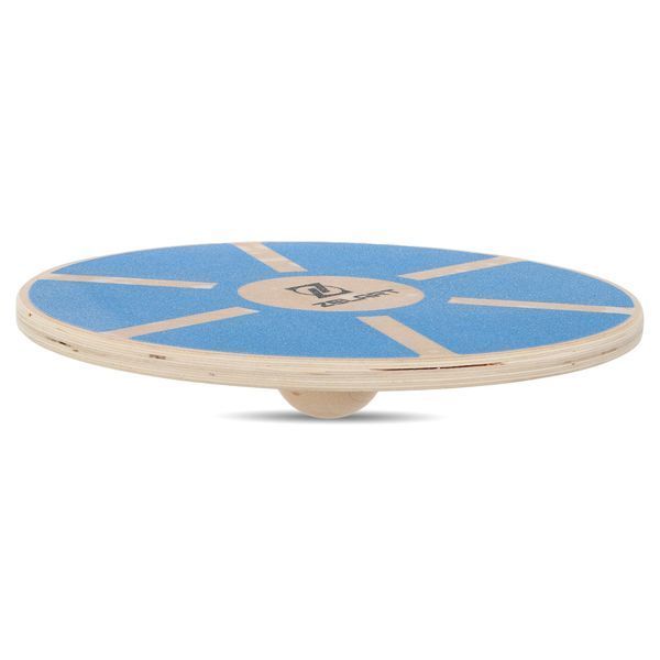 Диск балансировочный балансборд деревянный WOOD BALANCE BOARD Zelart FI-9666 39x7,5см синий FI-9666 фото