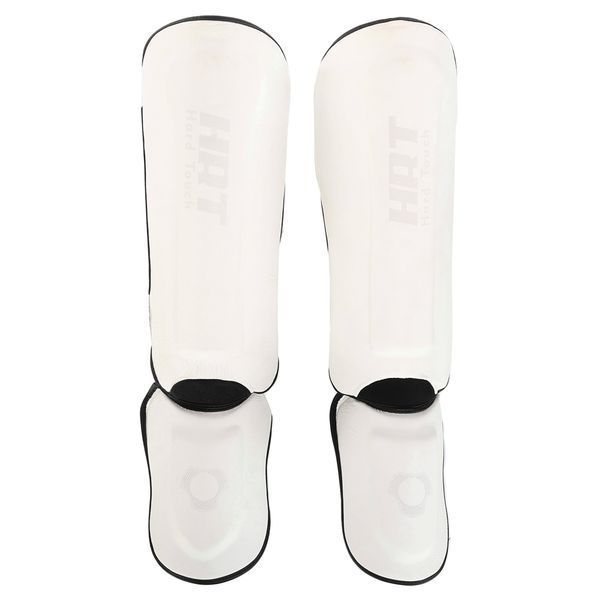 Защита голени и стопы Муай Тай, ММА, Кикбоксинг кожаная HARD TOUCH BO-4229 S-XL цвета в ассортименте S BO-4229 фото
