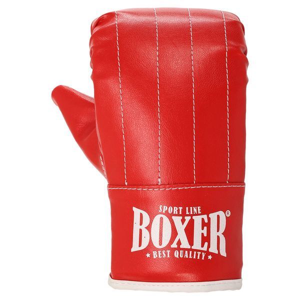Снарядные перчатки-блинчики для бокса искусственная кожа BOXER 2015 размер L цвета в ассортименте L 2015 фото