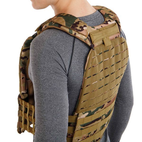 Плитоноска жилет тактический с системой быстрого сброса TACTICAL VEST Zelart TA-0900 10кг цвета в ассортименте TA-0900 фото