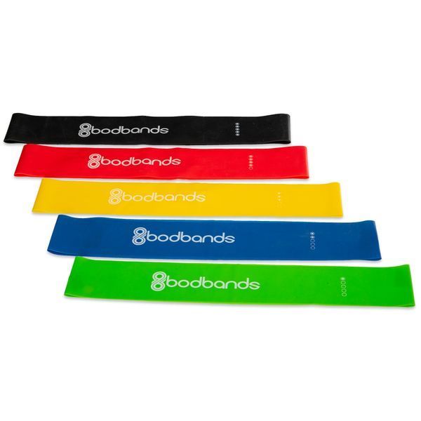 Набір резинок для вправ стрічки опору LOOP BANDS Bodbands FI-6318 5шт кольори в асортименті FI-6318 фото