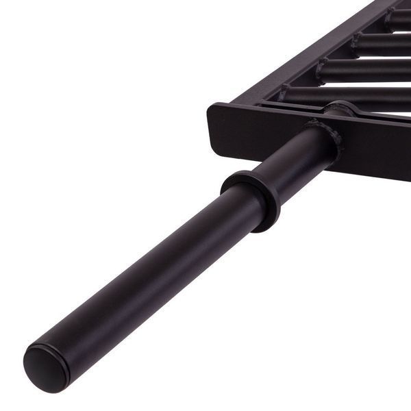 Гриф для штанги стальной швейцарский мультихват Multi Grip Swiss Bar Zelart TA-3639 длина 2,1м диаметр-28мм вес-21,5кг черный TA-3639 фото