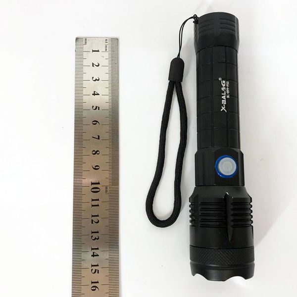 Фонарик ручной Bailong X-Balog BL-B99-P50, фонарь ручной тактический, водонепроницаемый фонарь ws57499 фото