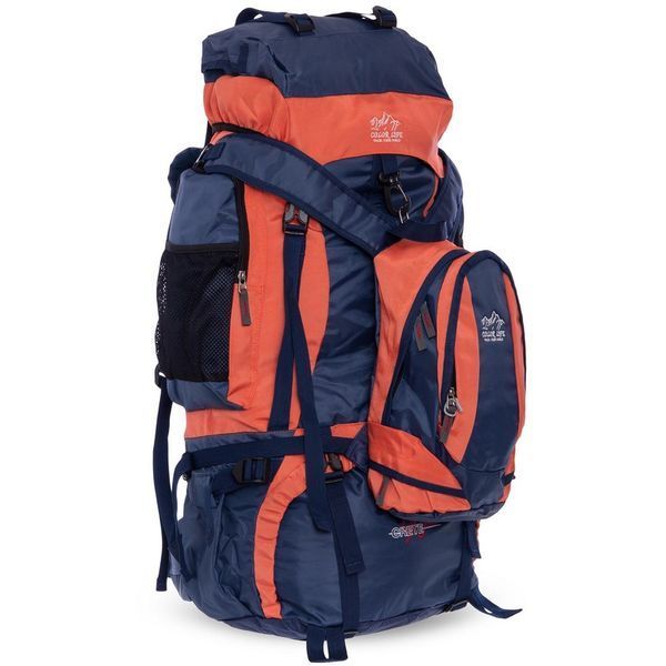Рюкзак туристический 2в1 COLOR LIFE 159 90+10л цвета в ассортименте 159 фото