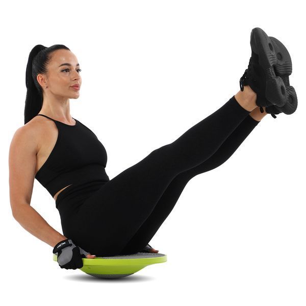 Диск балансировочный балансборд BALANCE BOARD Zelart FI-9664 42х9см салатовый-серый FI-9664 фото