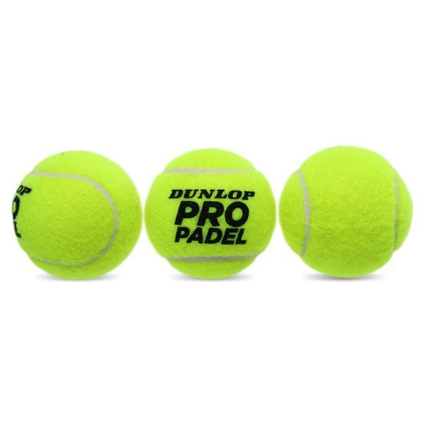 М'ячі для падел тенісу DUNLOP PRO PADEL DL601384 3шт салатовий DL601384 фото