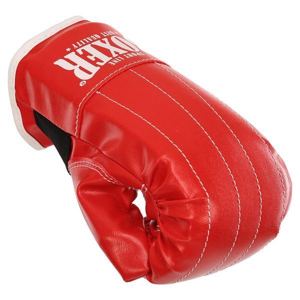 Снарядные перчатки-блинчики для бокса искусственная кожа BOXER 2015 размер L цвета в ассортименте L 2015 фото
