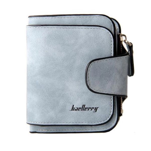 Портмоне Кошелек Baellerry Forever Mini N2346, небольшой женский кошелек в подарок. Цвет: голубой ws78861-1 фото