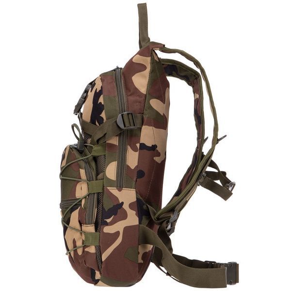 Рюкзак с гидратором KMS SP-Sport MS-019 8л 45х25х7см камуфляж Woodland MS-019 фото
