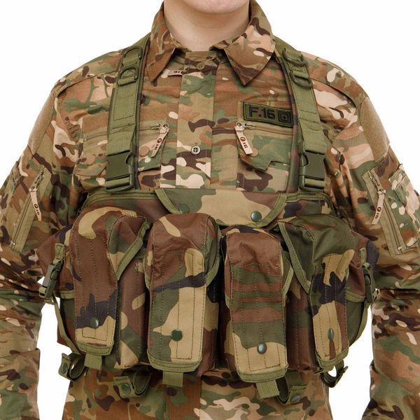 Разгрузочный жилет с подсумками Military Rangers ZK-V-102 48х59см цвета в ассортименте ZK-V-102 фото