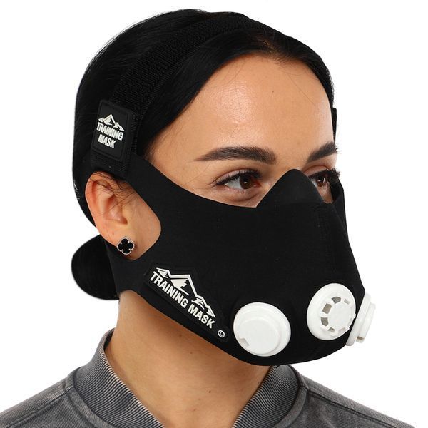 Маска тренировочная дыхательная для кроссфита Training Mask SP-Sport FI-6214 черный FI-6214 фото