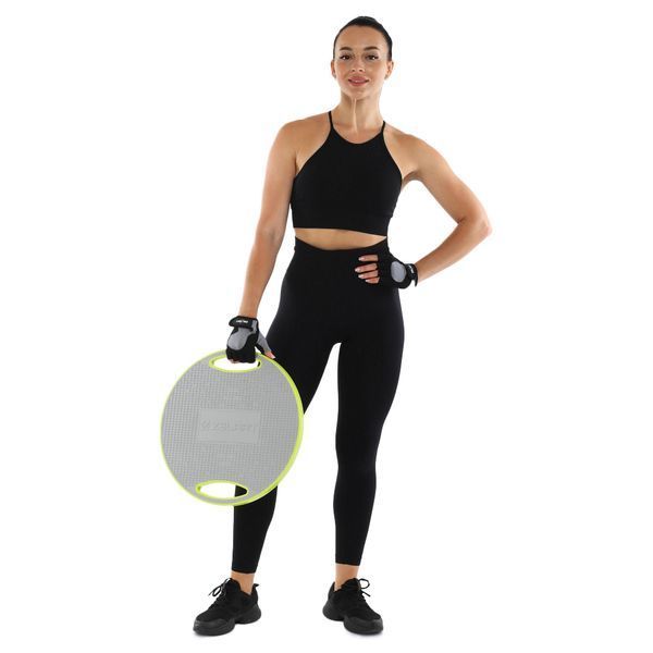 Диск балансировочный балансборд BALANCE BOARD Zelart FI-9664 42х9см салатовый-серый FI-9664 фото