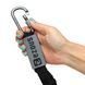 Эспандер трубчатый с карабином в защитном рукаве RESISTANCE TUBE WITH COVER EZOUS K-05-M нагрузка средняя черный K-05-M фото 5