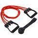 Эспандер трубчатый с ручками с дверным фиксатором SP-Sport Resistance Band 8021-30-170 30LB d-12мм l-170см красный 8021-30-170 фото 1