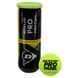 М'ячі для падел тенісу DUNLOP PRO PADEL DL601384 3шт салатовий DL601384 фото 1