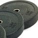 Бамперные диски из структурной резины Bumper Plates RAGGY Record TA-5126-25 51мм 25кг черный черный TA-5126-25 фото 4